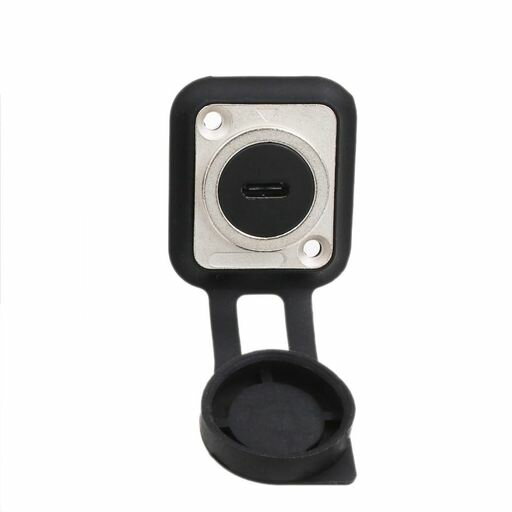 HangTonUSBCType-Cメス-メスカプラー防水コネクタ、インラインケーブルシャーシパネルソケット、IP65バルクヘッドパススルー