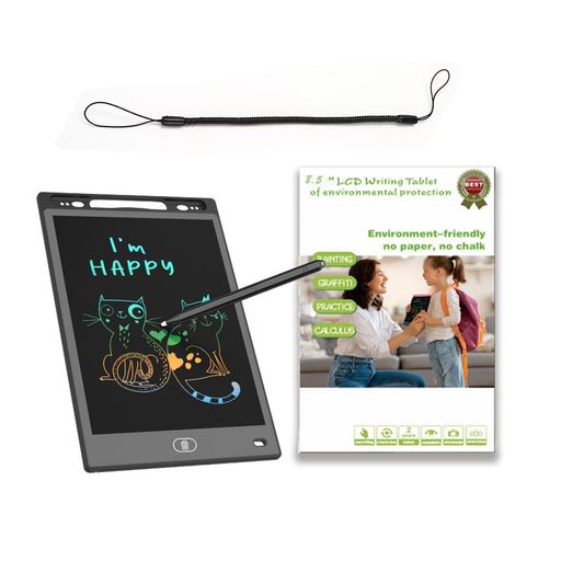 フリランス-ショプ12インチお絵描きボードスタイラススプリングストラップ付き紛失防止大画面電子メモ..