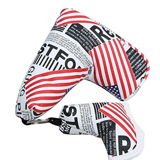 ゴルフパターカバーキーリング付きピンタイプスコッティーキャメロンオデッセイに適合磁石タイプアメリカ