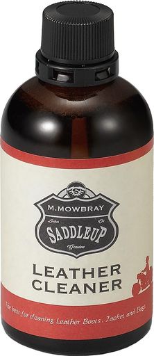 [M.モゥブレィ][エム・モゥブレィサドルアップ]レザークリーナー100ml革の汚れ落し革ジャンブーツ革手袋レザージャケット革が長持ちひび割れ防止グッドエイジング経年変化レザークリー…(4)