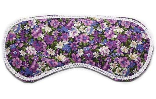 アイマスク睡眠用安眠快眠グッズラベンダーポプリ香りリラックス&湿気熱取り夏涼感天然塩入り日本製北..