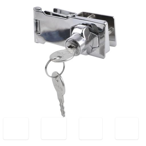 INCREWAY鍵付きガラスキャビネットロックガラス扉ショーケース3-8mmガラス引き出しキャビネット郵便受..