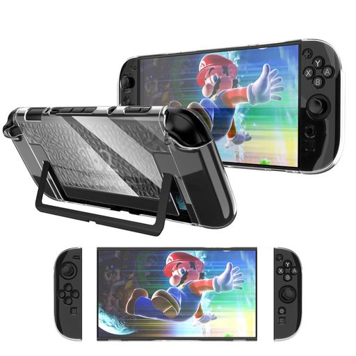 NintendoSwitch2(2025)対応ケースPC素材本体保護シェル+TPUソフトハンドルカバー【YCJDPの新】強化されたコーナー軽量着装まま充電可能無臭でソフト耐衝撃落下防止耐摩耗性指紋防止防水性より…