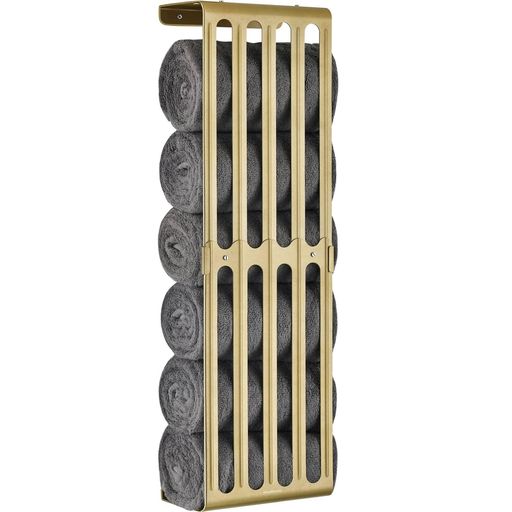 simpletomeバスタオル収納タオルラック高さ調節可能壁掛け式バスルーム棚オーガナイザーカーボンスチー..