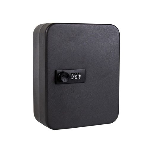 黒の金属鉄パスワード鍵鍵箱壁掛け式鍵キャビネット車のキーケース収納ケース家庭用会社倉庫スクラブ