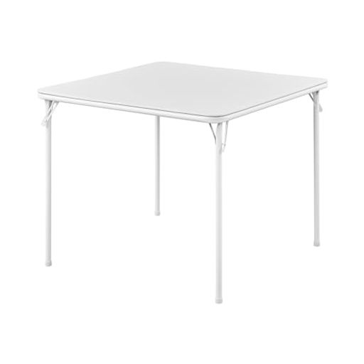 BOOSDEN折りたたみテーブル正方形食卓麻雀卓ダイニングテーブル四人用テーブル作業台パズル机パソコンデスク省スペースアウトドア室外リビングゲーム組立不要多機能シンプルオフホワ…