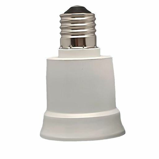 LCHUNYANGE17-E26口金変換アダプター0-250V50/60Hz専用200W(2A)まで、PA難燃材熱に強い、電球ソケット変換アダプター(1個入り)