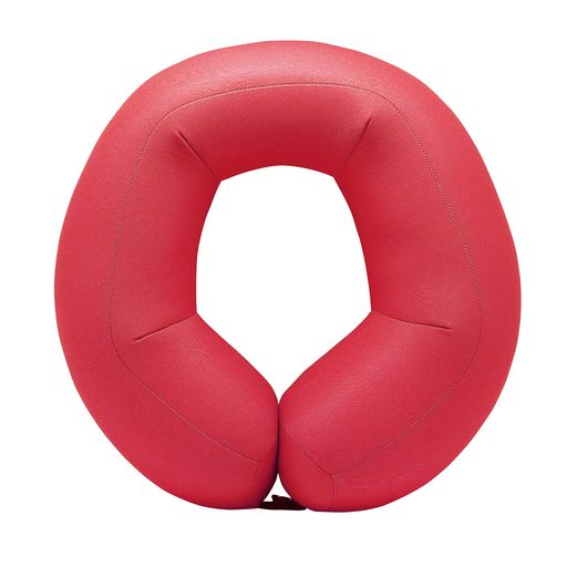 MOGU(モグ)ネックピロー日本製身体が求めるビーズクッションへたりにくいパウダービーズ使用小型(約27x..