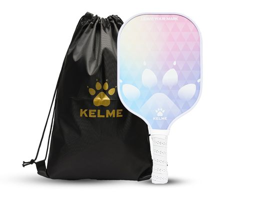 KELMEグラスファイバーピックルボールラケット1本収納バッグ付き(初心者向け打感柔らかい)