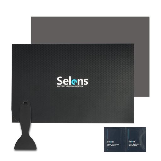 Selens偏光フィルムシート非粘着液晶スクリーン線形偏光フィルター20x30cm1枚入り高偏光度裁断やすいス..