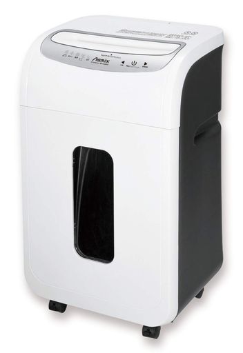 アスカ静音シュレッダー業務用細断枚数26枚S69連続使用30分クロスカットホッチキス対応クリーニング機..
