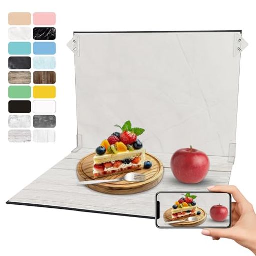 SONGSONG撮影背景セット9枚セット木目/大理石/コンクリート/カラー柄撮影ボックスA3サイズ美食撮影用背..