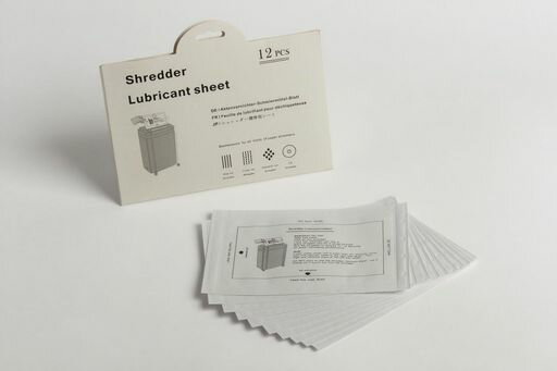 KEMITACシュレッダーメンテナンスシート12枚入り研磨剤・潤滑剤入り刃研ぎ・紙詰まり防止用