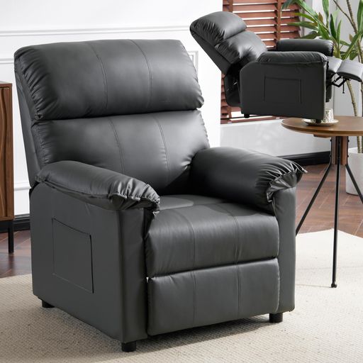 オーエスジェイ(OSJ)1人用ソファーリクライニングチェアリクライニングソファー1人掛け美容室サロン美容院/美容院に最適腰痛疲れないソファーベッド一人用プッシュ式リクライニングソ…