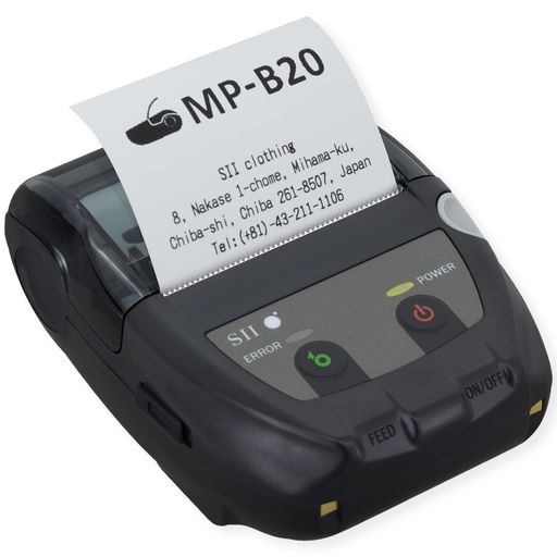 セイコーインスツルモノクロモバイル型感熱式プリンターMP-B20USB...(2)