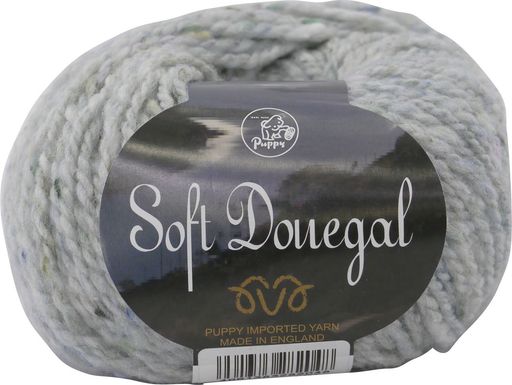 パピーソフトドネガル毛糸並太5204水色系40g約75m10玉セット10000282