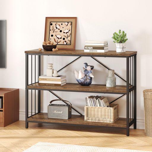 IBFオープンシェルフ収納ラック本棚オープンラックリビング棚キッチンラックコンパクト多用途耐久性省..