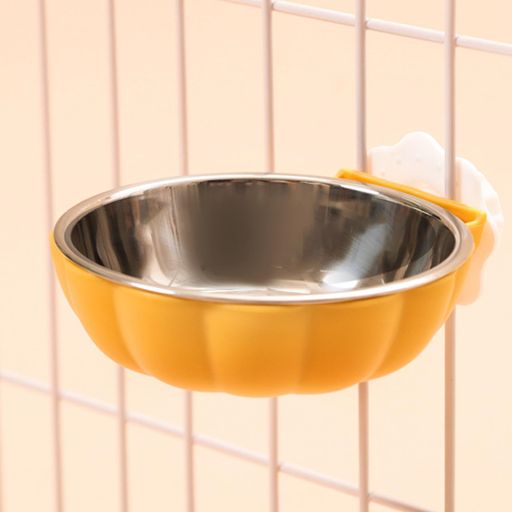 Ifukens猫餌入れフードボウル犬食器可愛いカボチャ型猫水飲み器水入れエサ皿給餌器給水器犬水飲み器え..