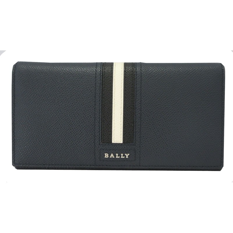 バリー BALLY 長財布/ファスナー式小銭入れTALIRO.LT 6218069 ネイビー NEW BLUE 【送料無料】