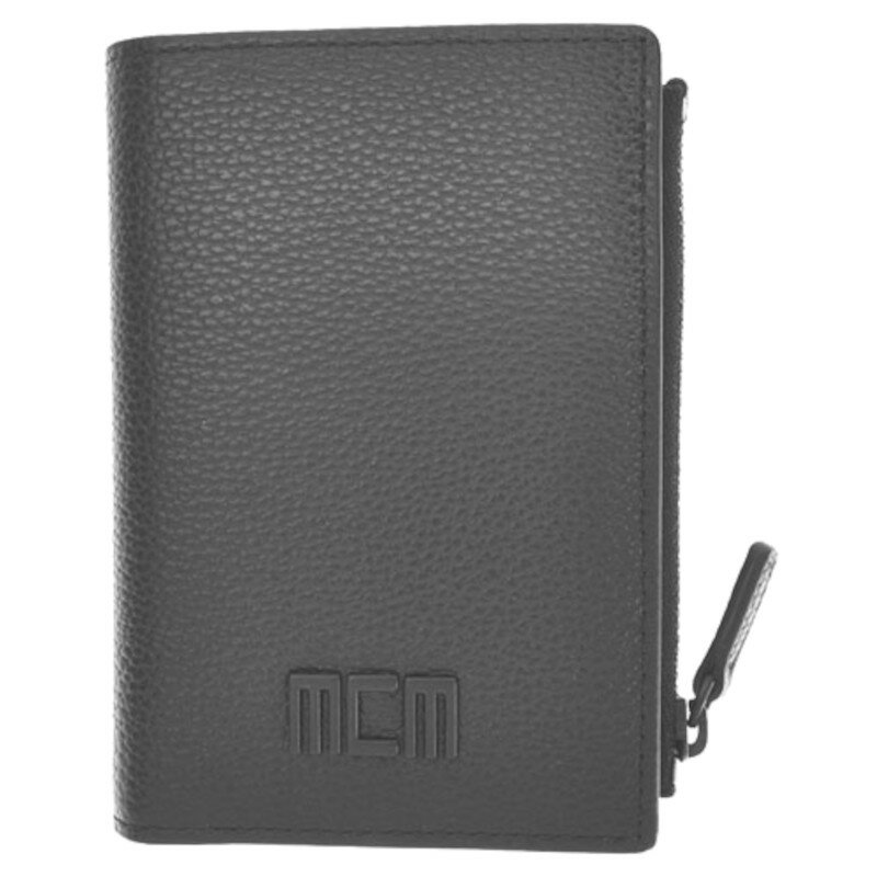 エムシーエム MCM（エムシーエム）2つ折財布 コンパクト財布 MXS CATC03 BK ブラック【送料無料】