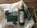 「アルガンオイル&純石鹸 BOTANICAL PREMIUM 限定セット」 Organic BOTANICAL PREMIUM Series 送料無料 ゴールドピュアオイル 低温圧搾法 未精製 + 無添加手づくり釜焚き石鹸 天使のオイル&天使の石鹸 特別セット