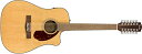 フェンダー アコースティックギター 海外直輸入 Fender CD-140SCE 12-String Dreadnought Cutaway Acoustic ...