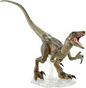 ジュラシックワールド JURASSIC WORLD おもちゃ フィギュア 恐竜映画 Mattel Jurassic World Toys Amber Collection Velociraptor Dinosaur Figure Collectible Toy 6-in Scale, Posable Joints, Autジュラシックワールド JURASSIC WORLD おもちゃ フィギュア 恐竜映画