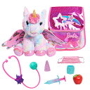 バービー バービー人形 日本未発売 プレイセット アクセサリ Barbie Dreamtopia Unicorn Doctor, Interactive Lights and Sounds Plush with Backpack, Kids Toys for Ages 3 Up by Just Playバービー バービー人形 日本未発売 プレイセット アクセサリ