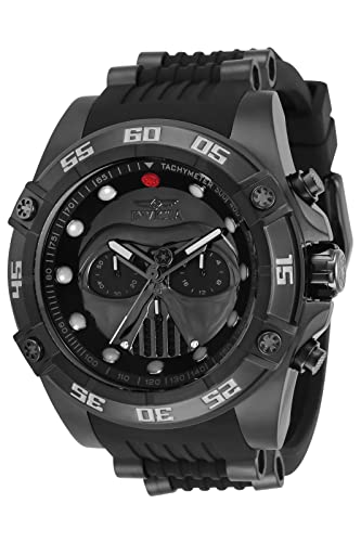 腕時計 インヴィクタ インビクタ メンズ 【送料無料】Invicta Men 52mm Limited Edition Star Wars Darth Vader Black Silicone Strap Watch (Model 34040)腕時計 インヴィクタ インビクタ メンズ