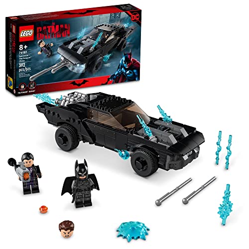 レゴ LEGO DC Batman Batmobile: The Penguin Chase 76181 Car Toy, Gift Idea for Kids, Boys and Girls 8 Plus Years Old with Batman Minifigure and The Penguin Minifigure, Super Heroes Setレゴ