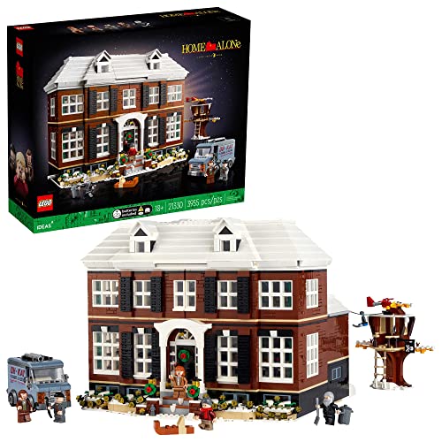 쥴 LEGO Ideas Home Alone 21330 Building Kit; Buildable Movie Memorabilia; Delightful Gift Idea for Millennials (3,955 Pieces)쥴