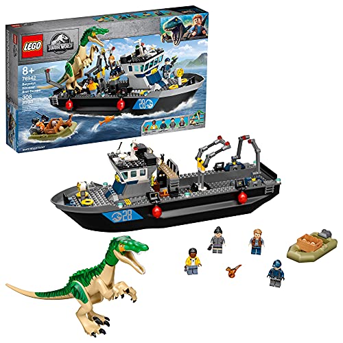 レゴ LEGO Jurassic World Baryonyx Dinosaur Boat Escape 76942 Building Kit Cool Toy Playset for Creative Kids New 2021 (308 Pieces)レゴ