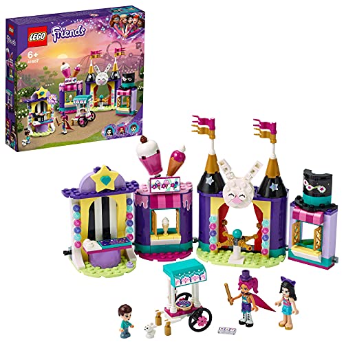 レゴ フレンズ LEGO 41687 Friends Magical Funfair Stalls Fairground Carnival Set, Amusement Park Toy, Gifts for 6 Plus Year Old Girls and Boys with Magic Trickレゴ フレンズ