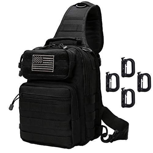 ミリタリーバックパック タクティカルバックパック サバイバルゲーム サバゲー アメリカ Neasyth Tactical Sling Bag Backpack Shoulder Chest Bag Outdoor Travel Hiking for Menミリタリーバックパック タクティカルバックパック サバイバルゲーム サバゲー アメリカ
