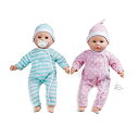 メリッサ&ダグ おもちゃ おままごと ごっこ遊び Melissa & Doug Melissa & Doug Mine to Love Twins Luke & Lucy 15” Light Skin-Tone Boy and Girl Baby Dolls with Rompers, Caps, Pacifiers - Twin Bメリッサ&ダグ おもちゃ おままごと ごっこ遊び Melissa & Doug