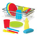 メリッサ&ダグ おもちゃ おままごと ごっこ遊び Melissa & Doug Melissa & Doug Let's Play House Wash and Dry Dish Set (24 pcs)メリッサ&ダグ おもちゃ おままごと ごっこ遊び Melissa & Doug