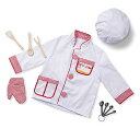 メリッサ&ダグ おもちゃ おままごと ごっこ遊び Melissa & Doug Melissa & Doug Chef Role Play Costume Dress -Up Set With Realistic Accessoriesメリッサ&ダグ おもちゃ おままごと ごっこ遊び Melissa & Doug