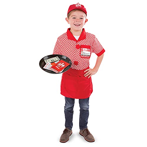 メリッサ&ダグ おもちゃ おままごと ごっこ遊び Melissa & Doug Melissa & Doug Server Role Play Costume (FFP)メリッサ&ダグ おもちゃ おままごと ごっこ遊び Melissa & Doug