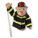 メリッサ&ダグ おもちゃ おままごと ごっこ遊び Melissa & Doug Melissa & Doug Firefighter Puppet (Walter Blaze) with Detachable Wooden Rod 15 inchesメリッサ&ダグ おもちゃ おままごと ごっこ遊び Melissa & Doug