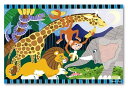 メリッサ&ダグ おもちゃ 知育玩具 Melissa & Doug Melissa & Doug Safari Social: 24-Piece Floor Pu...