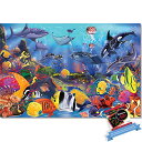 メリッサ&ダグ おもちゃ 知育玩具 Melissa & Doug Underwater: 48 Piece Floor Puzzle & 1 Me?l?i?ss...