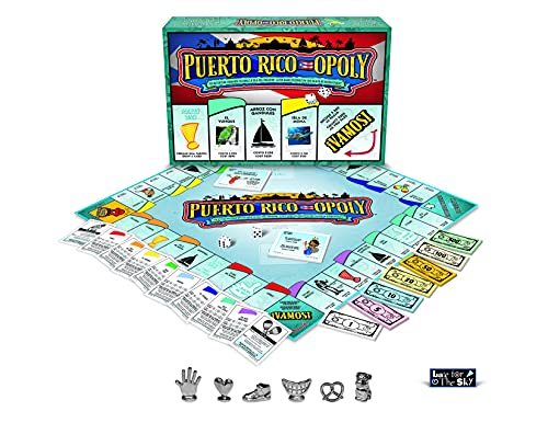 ボードゲーム 英語 アメリカ 海外ゲーム Late for the Sky Puerto RICO-OPOLY, Multiボードゲーム 英語 アメリカ 海外ゲーム