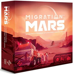 ボードゲーム 英語 アメリカ 海外ゲーム Enhance Games: Migration Mars - Strategy Board Game, 2-4 Players, Ages 12+, 90-120 Min Play Time Multiボードゲーム 英語 アメリカ 海外ゲーム