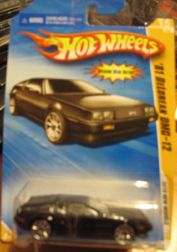 ホットウィール マテル ミニカー ホットウイール Hot Wheels 2010 New Models 039 81 DeLorean DMC-12 BLACK 015ホットウィール マテル ミニカー ホットウイール