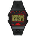 rv ^CbNX Y Timex T80 x Space Invaders 34mm Watch ? Black with Stainless Steel Braceletrv ^CbNX Y