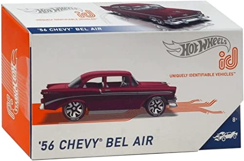 ホットウィール マテル ミニカー ホットウイール Hot Wheels id Uniquely Identifiable Vehicles Red 56 Chevy Bel Airホットウィール マテル ミニカー ホットウイール