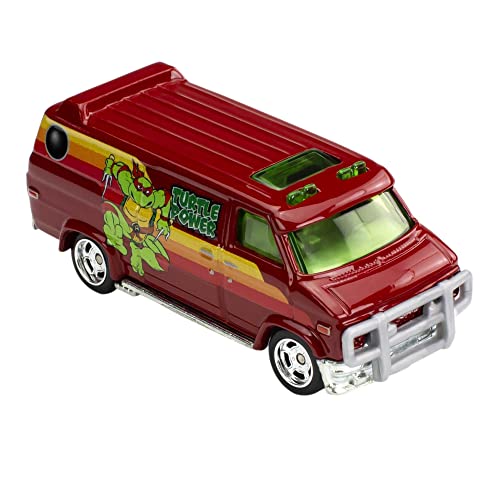 ホットウィール マテル ミニカー ホットウイール Hot Wheels Pop Culture Custom GMC Panel Van 1:64 Scale Vehicle for Kids Ages 3 Years Old & Up & Collectors of New & Classic Toy Cars, Featuring Character-Favoホットウィール マテル ミニカー ホットウイール