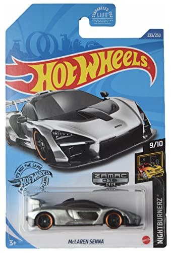 ホットウィール Hot Wheels ZAMAC マクラーレンセナ ナイトバーナーズ 9/10 233/250 McLAREN ビークル ミニカー