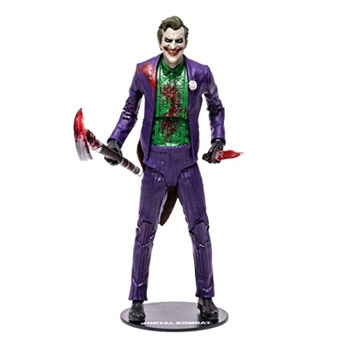 モータルコンバット Mortal Kombat フィギュア アメリカ直輸入 人形 McFarlane Toys Mortal Kombat The Joker (Bloody) 7 Action Figure with Accessoriesモータルコンバット Mortal Kombat フィギュア アメリカ直輸入 人形