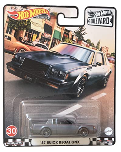 ホットウィール マテル ミニカー ホットウイール Hot Wheels 039 87 Buick Regal GNX - Boulevard - Premium Gray ホットウィール マテル ミニカー ホットウイール